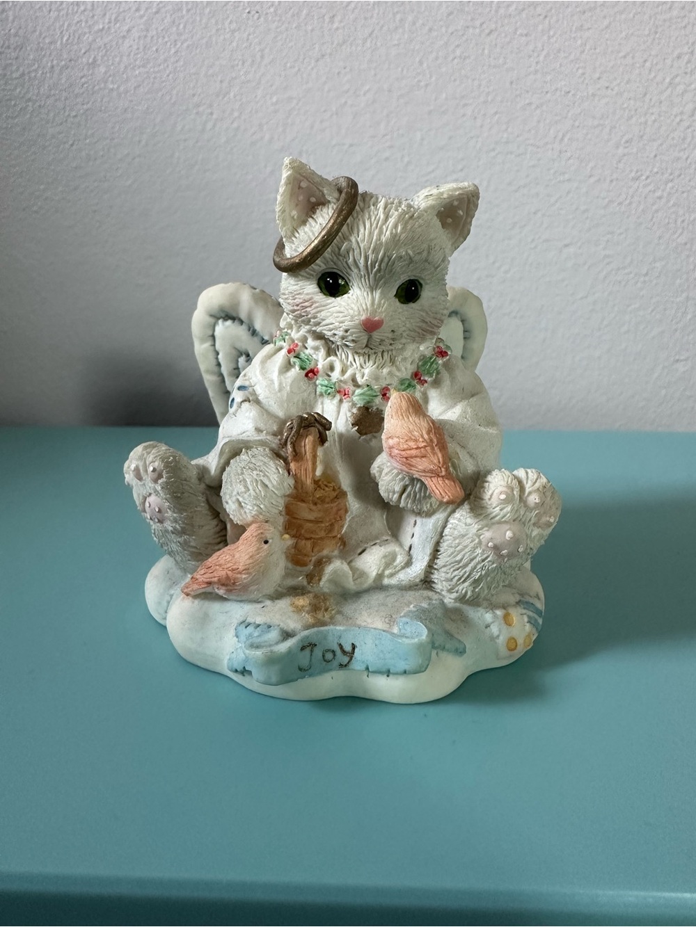 Enesco Calico Kittens “Joy To The World” Vintage 1994
